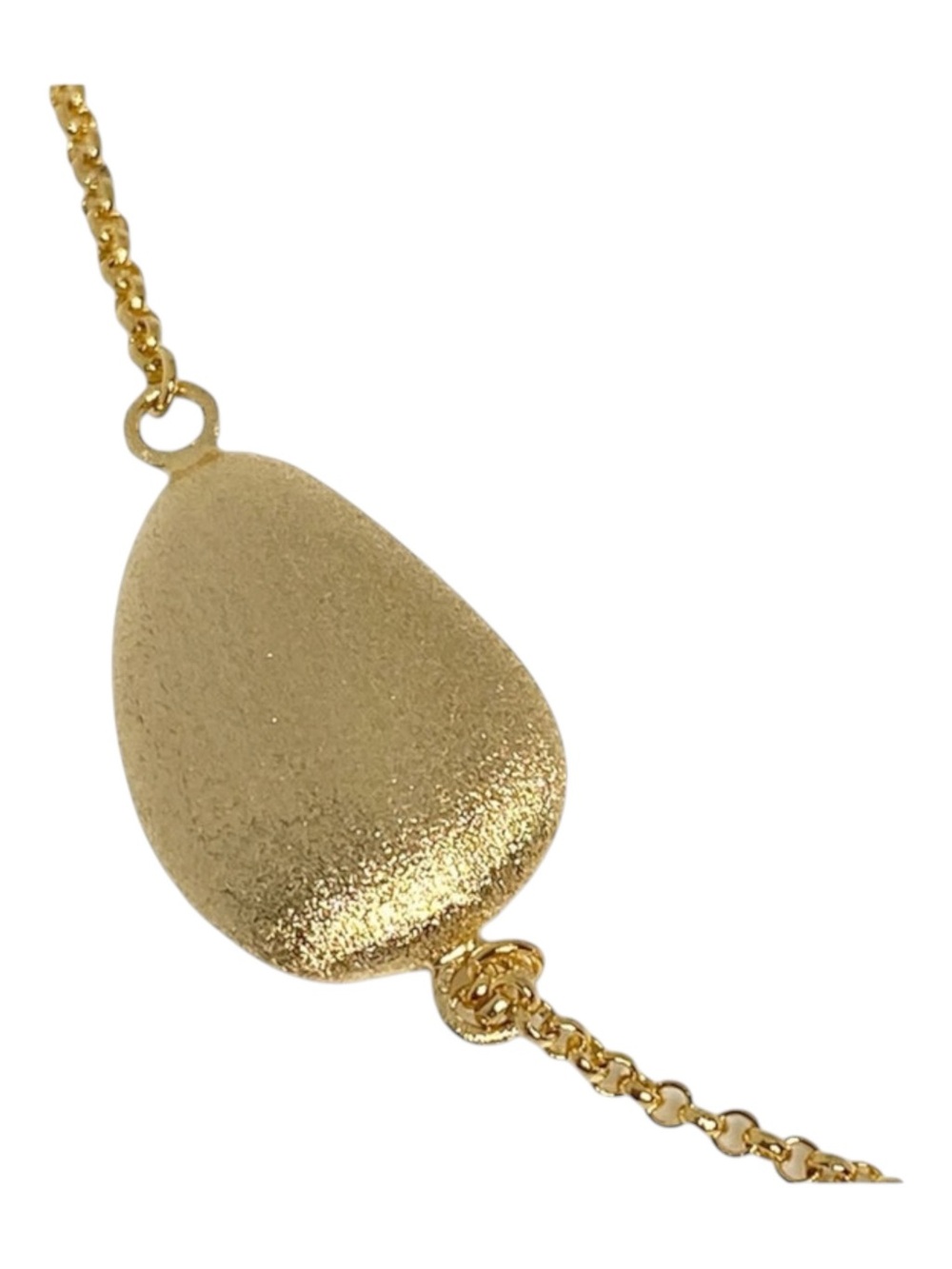 new Rivka Friedman ๐ Pink Cat's Eye Gemstone Necklace ๐ Satin Finish Gold ๐ - Picture 7 of 16